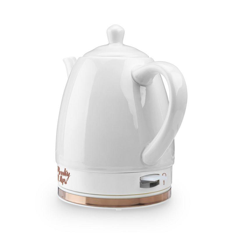 Pinky Up Noelle 1.5 Quarts Ceramic Electric Tea Kettle