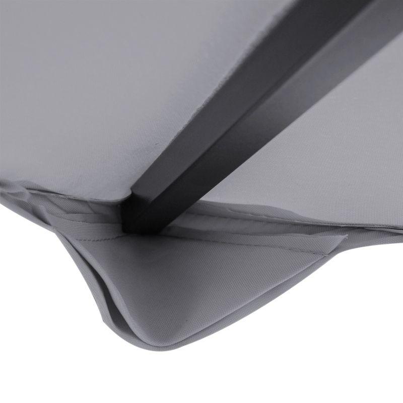 Outsunny Gazebo Replacement Canopy for Model 01 -0153, 2-Tier Top Cover for 9.84' x 9.84' Outdoor Gazebo, Gray (TOP ONLY)