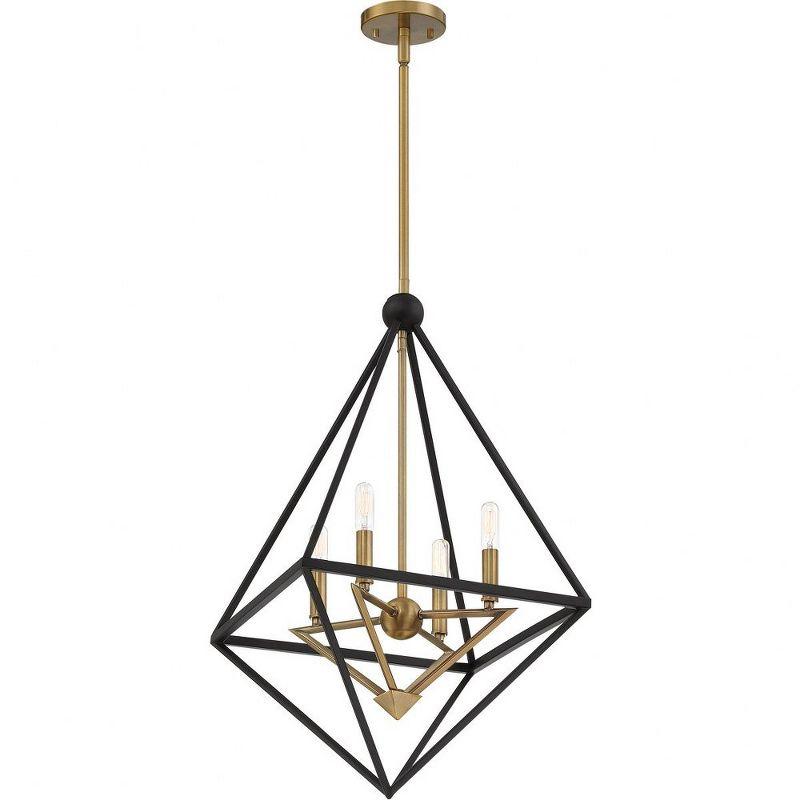 Quoizel Lighting Louvre 4 - Light Chandelier in  Western Bronze