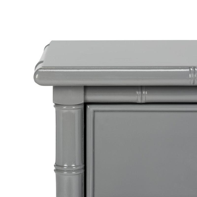 Niah 2 Drawer Nightstand - NST3501 - Grey/Gold - Safavieh