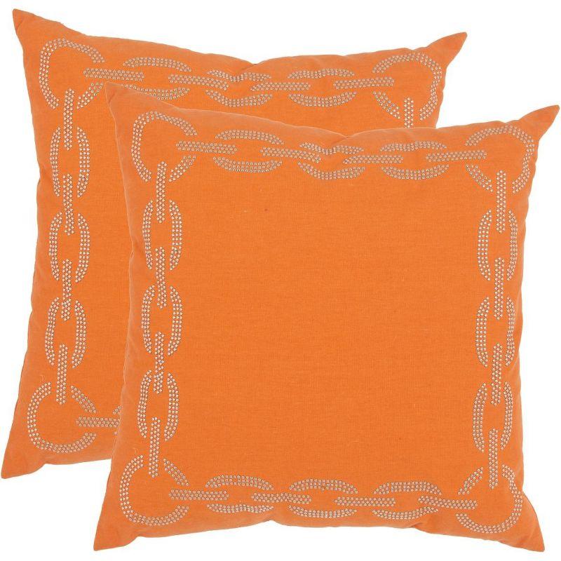 Safavieh Abstract Reversible Throw Pillow (Set of 2)