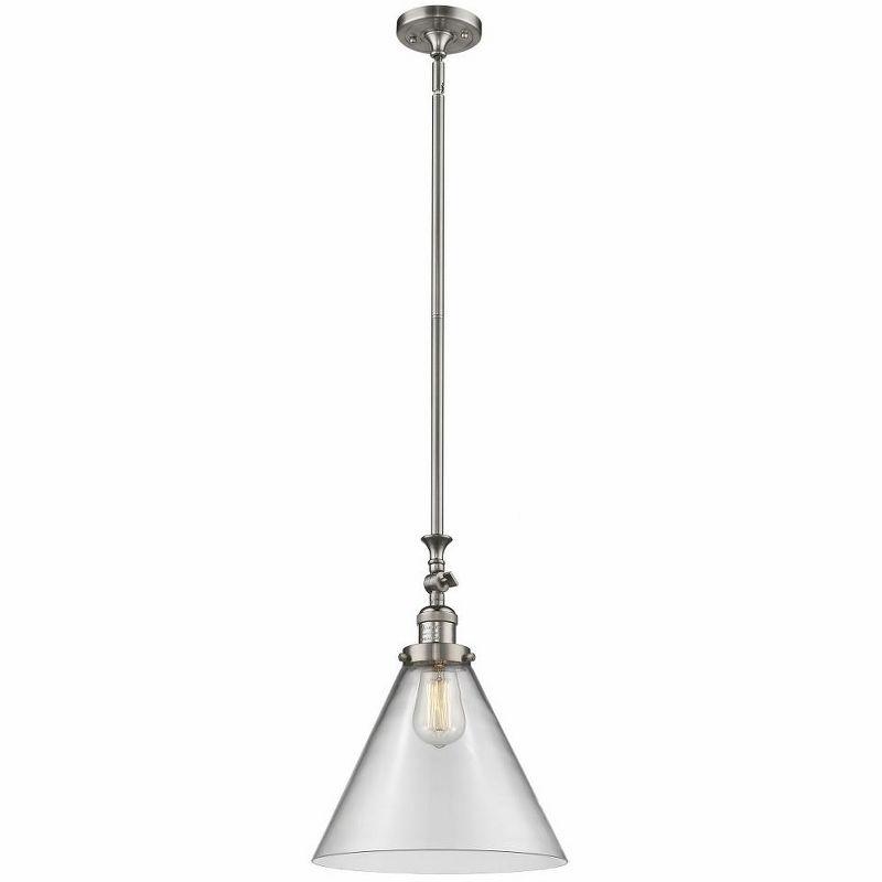 Innovations Lighting Cone 1 - Light Pendant in  Brushed Satin Nickel