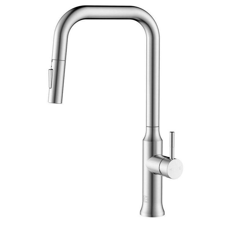 Elegant Lighting Noor Pull Down Kitchen Faucet
