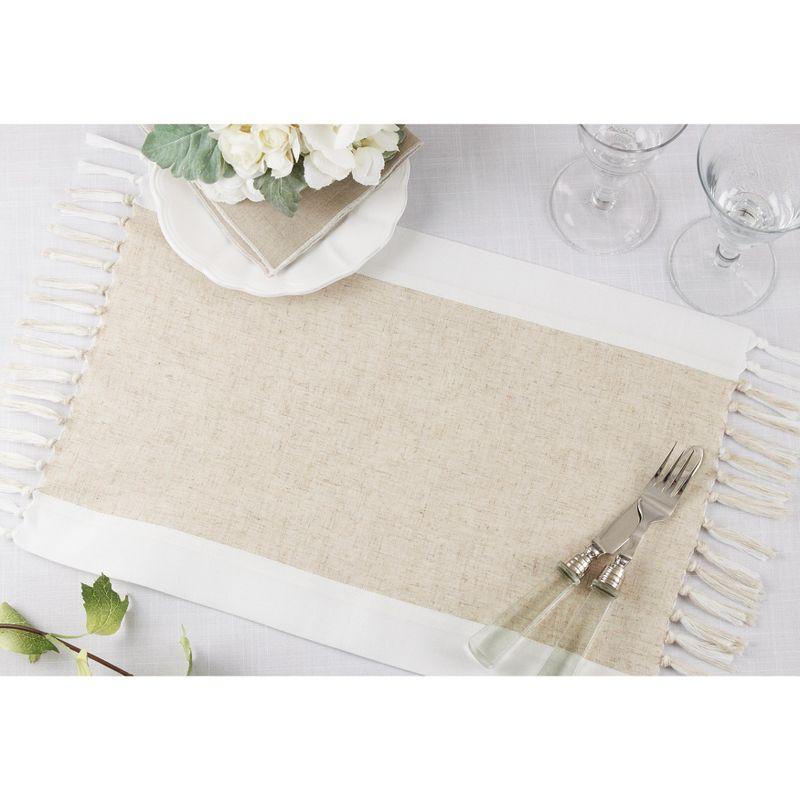 Polyester No Pattern Rectangle Placemat