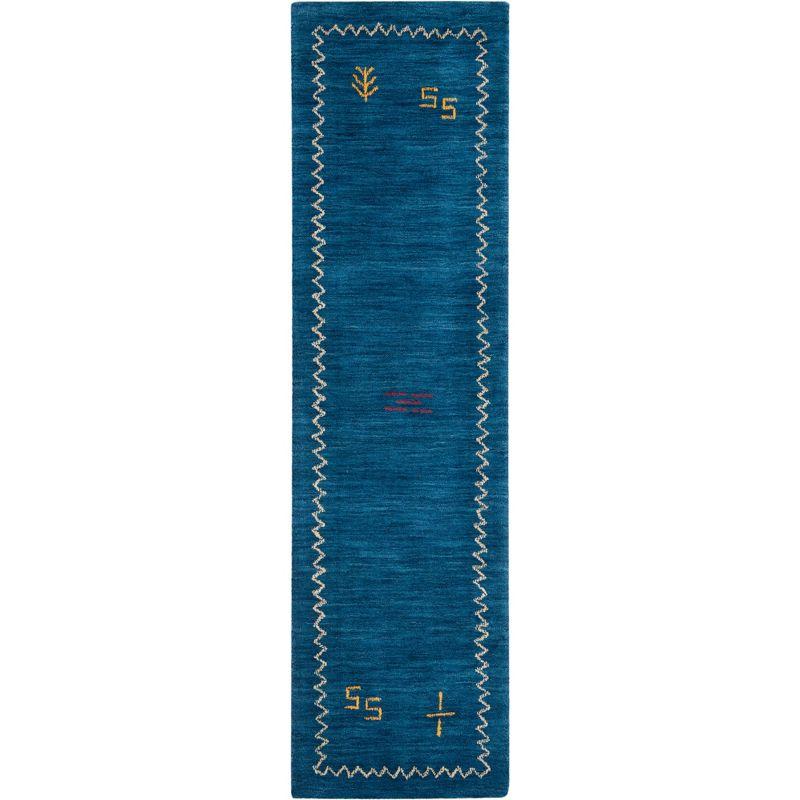 Himalaya HIM583 Hand Loomed Runner Rug - Blue - 2'3"x6' - Safavieh.
