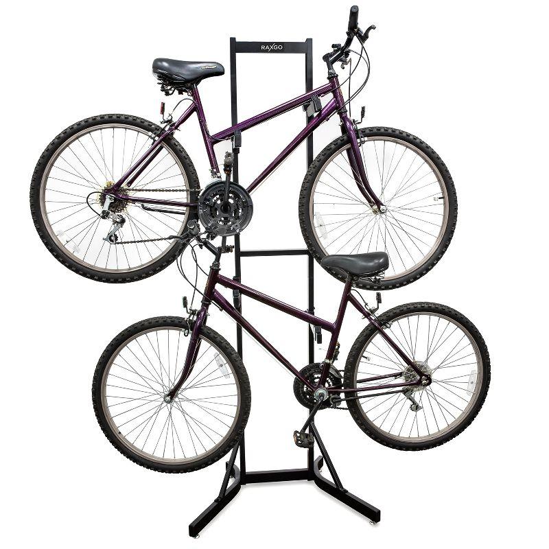 Steel Freestanding Adjustable Bike Rack