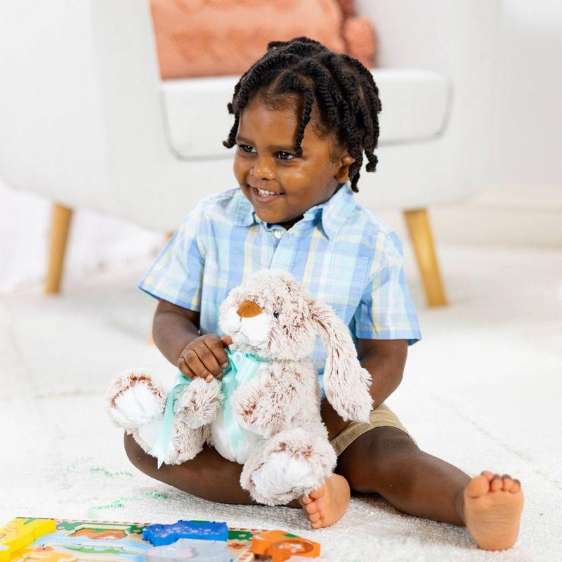 Melissa & Doug Burrow Bunny Rabbit 9" Stuffed Animal