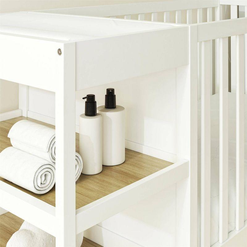 Baby Relax Ema 3-in-1 Convertible Crib and Changer Combo