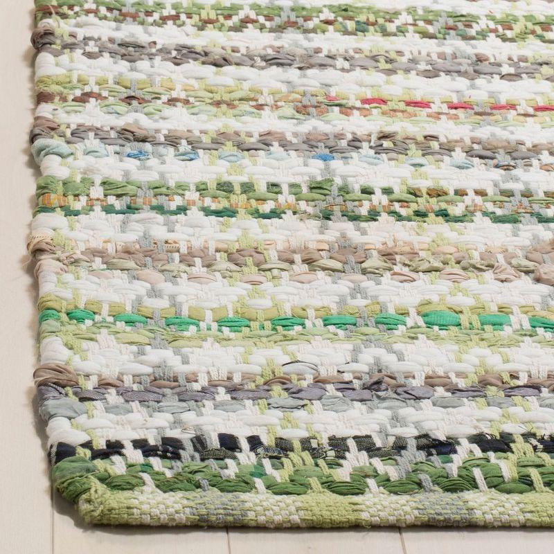 Montauk MTK950 Hand Woven Indoor Area Rug - Green/Multi - 5'x8' - Safavieh.