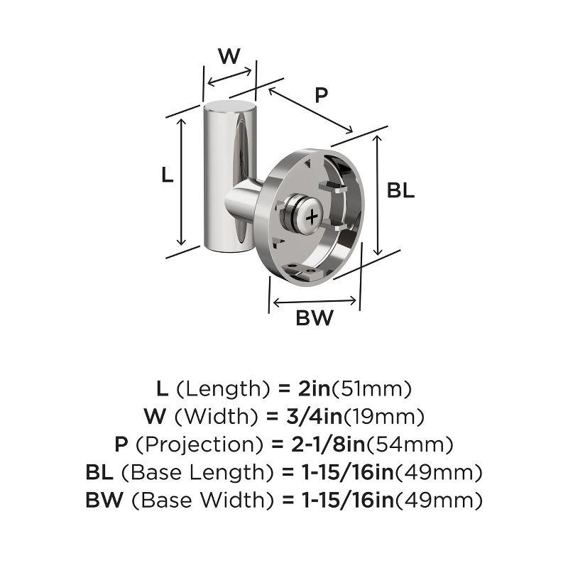 Arrondi™ Wall Mounted Robe Hook