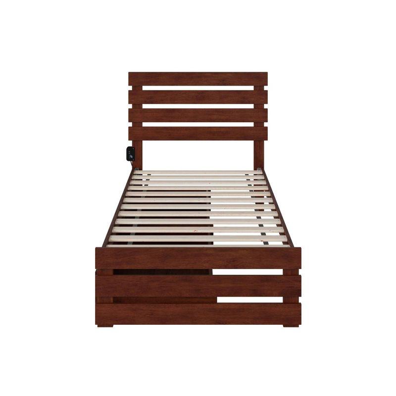 Oxford Bed with Footboard and USB Turbo Charger with 2 Drawers - AFI