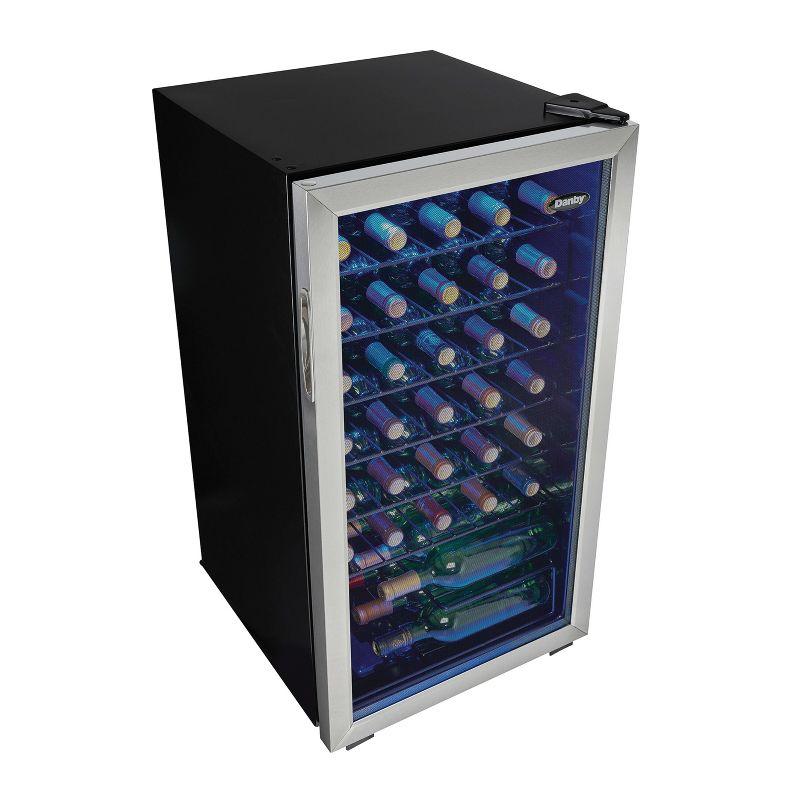 Danby Single Zone 17.5'' Freestanding 36 Bottle Wine Refrigerator with Reversible Door