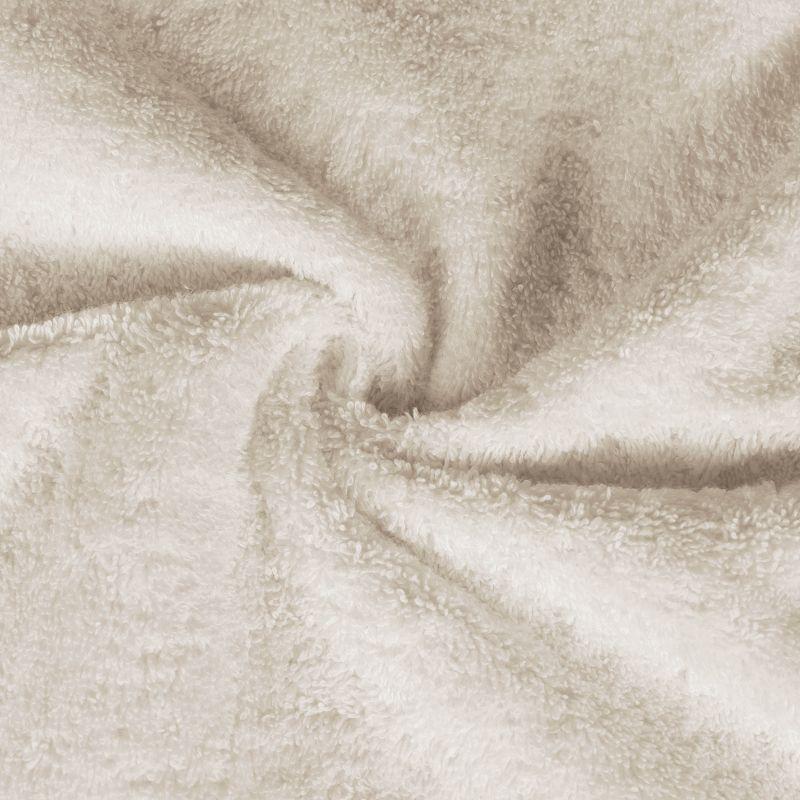 Classic Plush Absorbent 6-Piece Towel Set, Almond - Blue Nile Mills