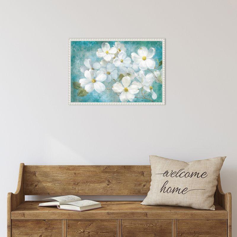 Amanti Art Indiness Blossom by Danhui Nai Framed Canvas Wall Art