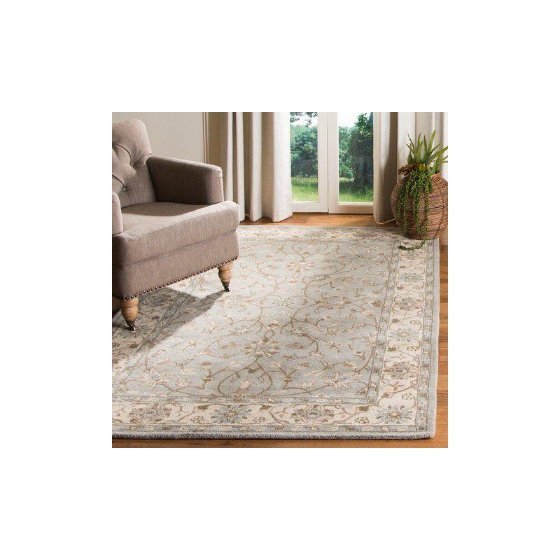 Heritage HG862 Handmade Accent Rug - 2'x3' - Beige/Grey - Safavieh