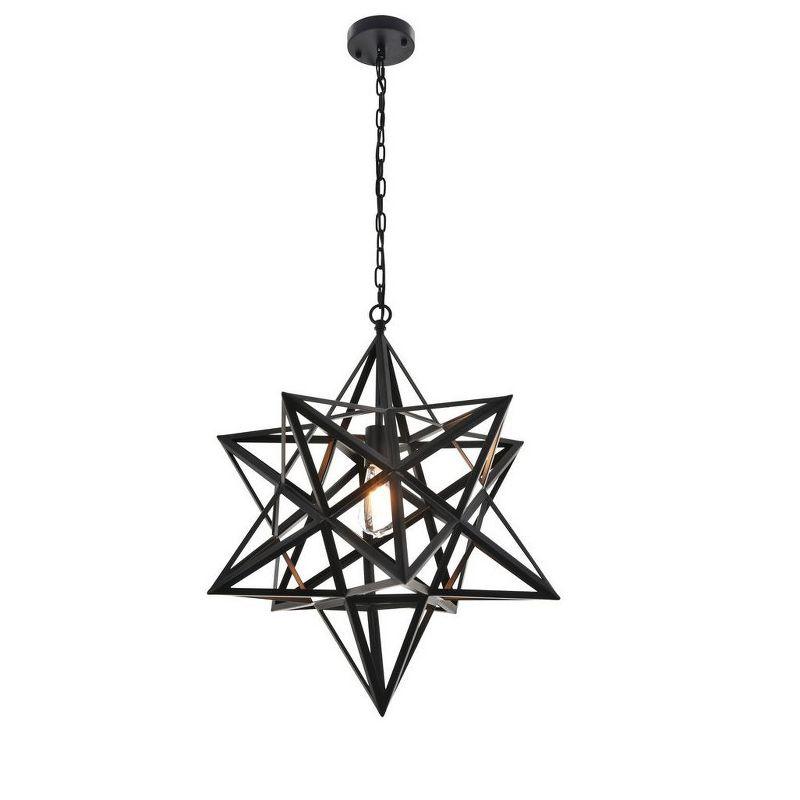 Bertrand Iron Star Pendant (16"-24")