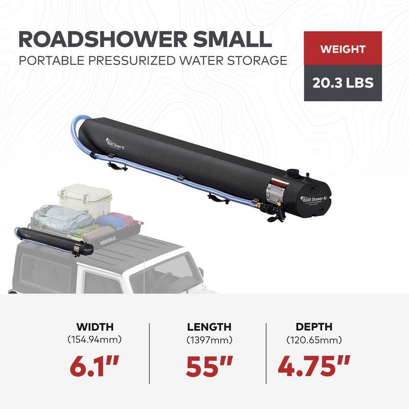 Yakima Portable Aluminum Portable Pressurized Water Storage Outdoor Shower and Footwash Spout