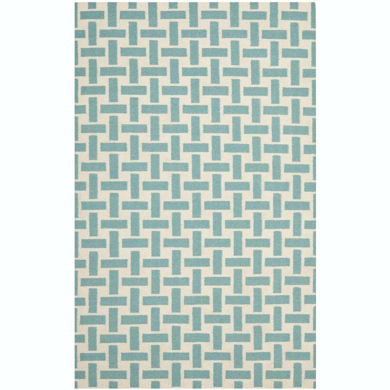 Dhurries DHU201 Hand Woven Area Rug  - Safavieh