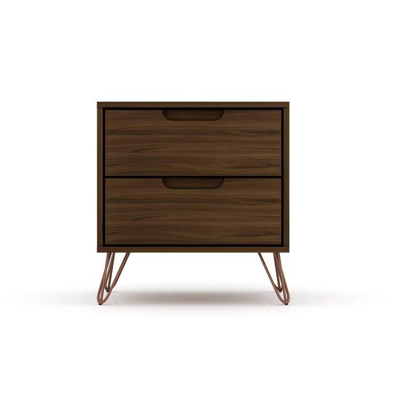 2.0 Rockefeller Nightstand - Manhattan Comfort