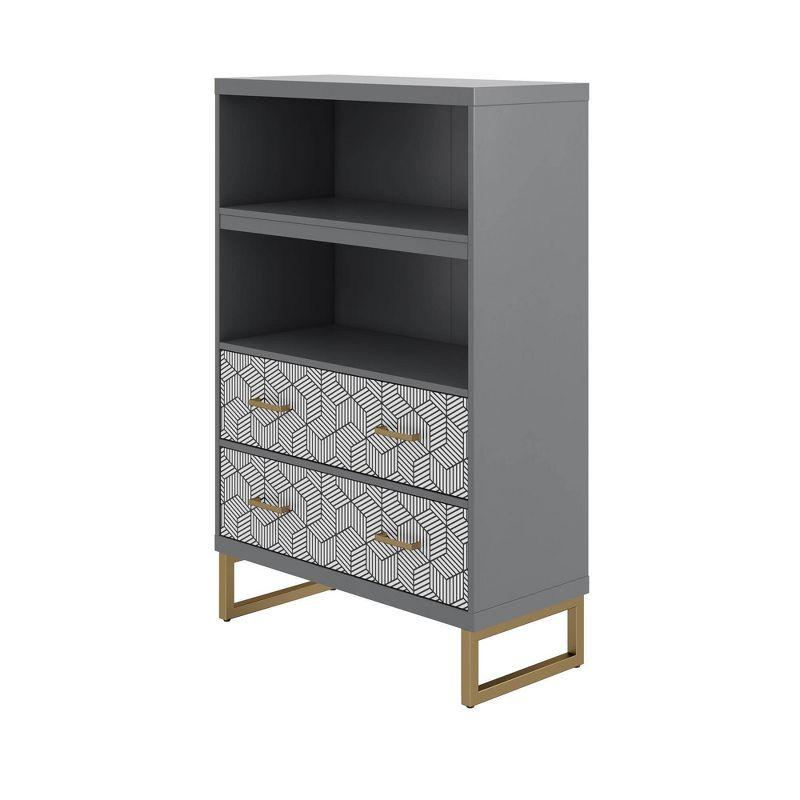 Scarlett 47.25" H x 27.99" W Standard Bookcase