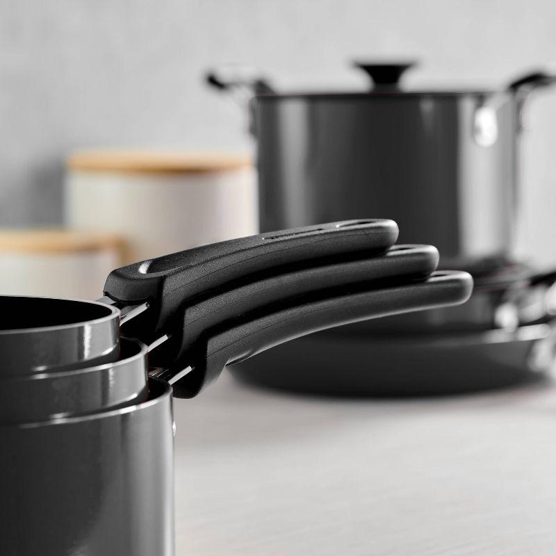 Tramontina Tramontina Aluminum Non Stick 11 Pc Nesting Cookware Set