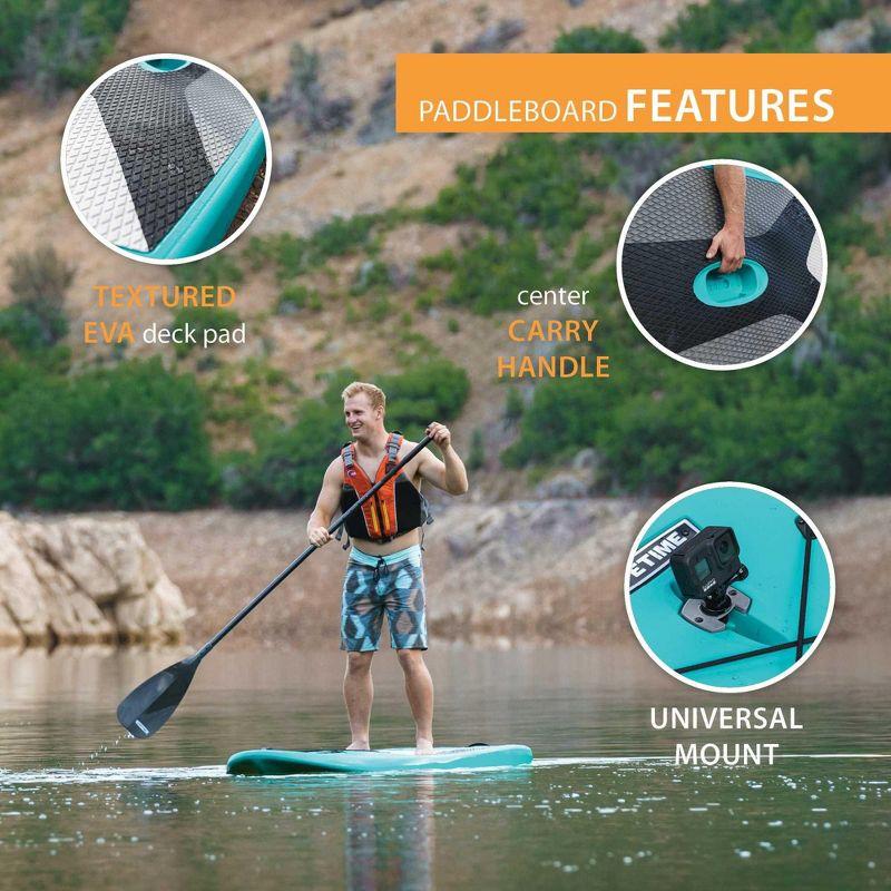 Lifetime Horizon 100 Stand-Up Paddleboard (Paddle Included) - Teal - 90715