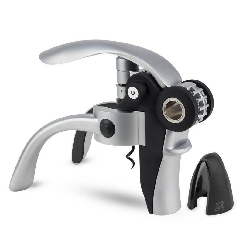 Peugeot | Baltaz Lever Corkscrew with Foil Cutter, Black