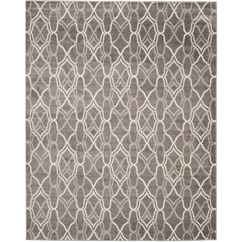 Amherst AMT417 Power Loomed Area Rug - Grey/Light Grey - 8'x10' - Safavieh.