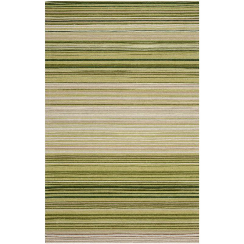 Marbella MRB273 Hand Loomed Area Rug - Green - 5'x8' - Safavieh.