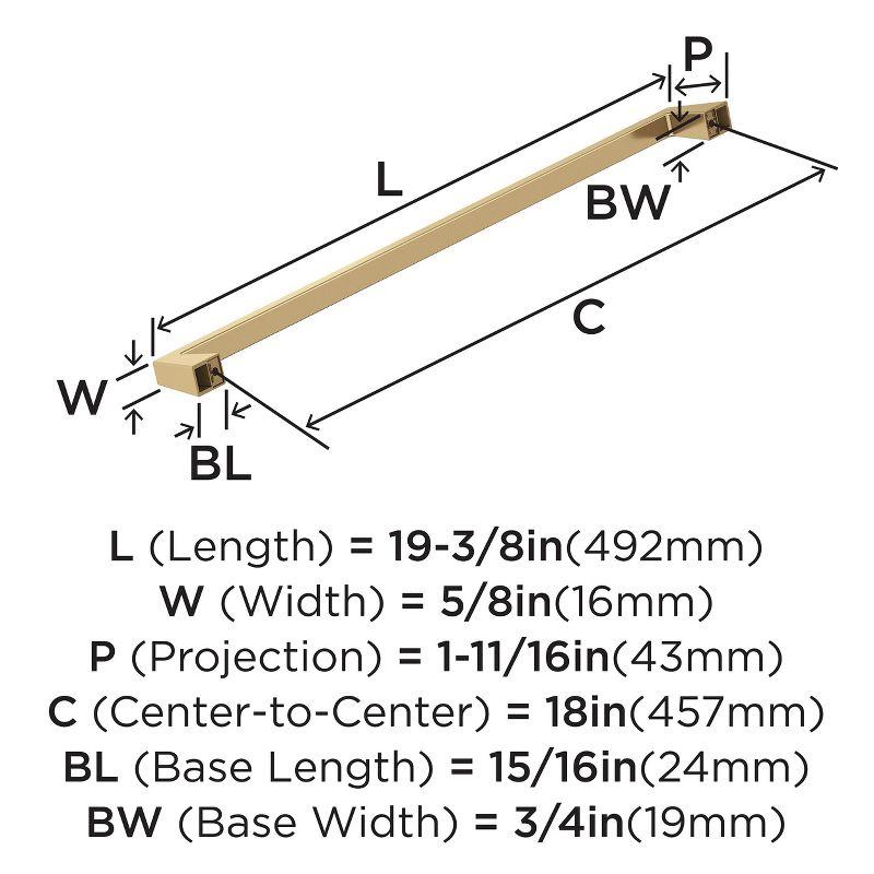 Blackrock 18" Center to Center Appliance Pull