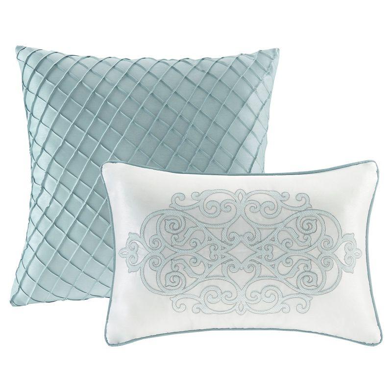Madison Park 12 Piece Comforter Set with Cotton Bed Sheets