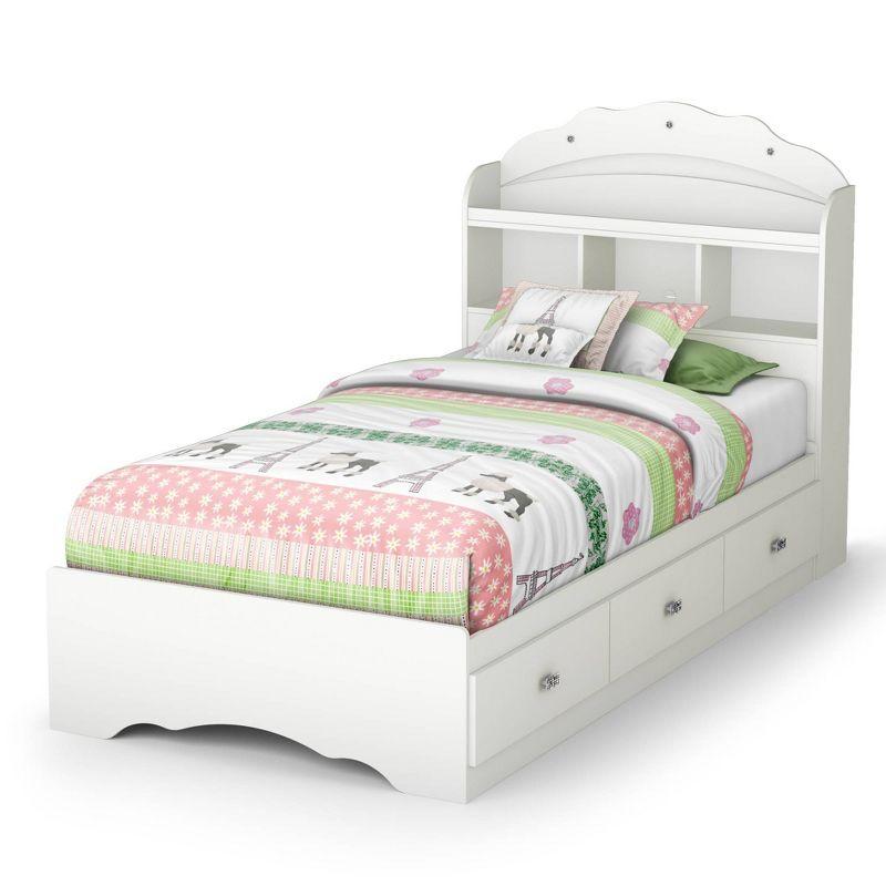 Tiara Twin Mate's & Captain's Bed with Drawers