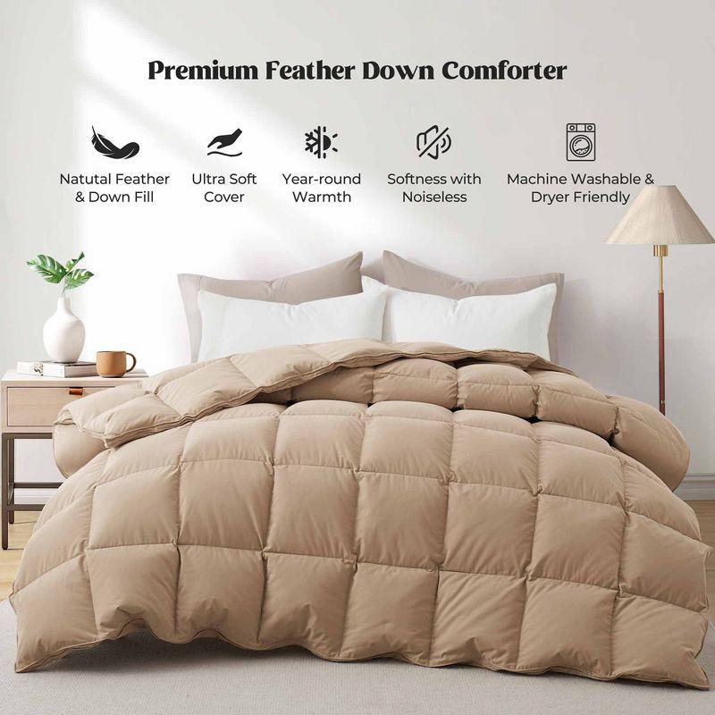 600 Fill Power All Season Down Comforter/Duvet Insert