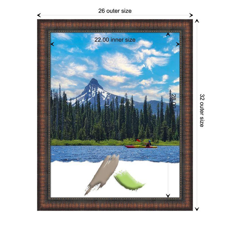 Caleb Brown Matte Finish Plastic Picture Frame 32" x 26"