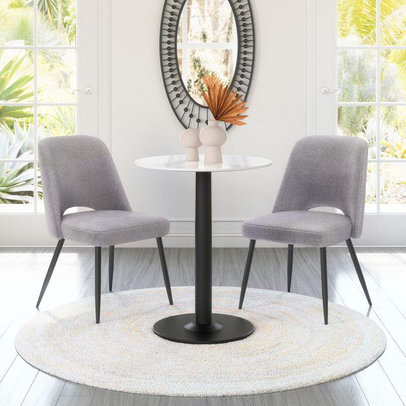 Zuo Teddy Dining Chair (Set of 2) Gray