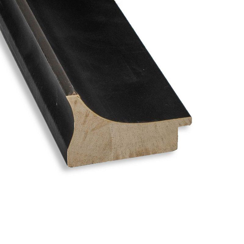 Amanti Art Allure Charcoal Non-Beveled Wood Wall Mirror 28.5 x 22.5 in.