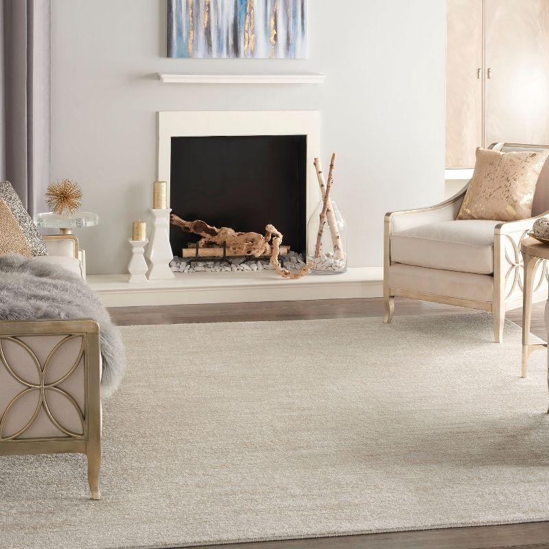 Nourison Essentials 7' x 10' Ivory Beige Indoor/Outdoor Rug