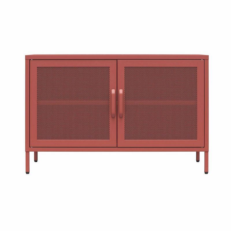 Channing 25.2" Tall Steel 2 - Door Accent Cabinet