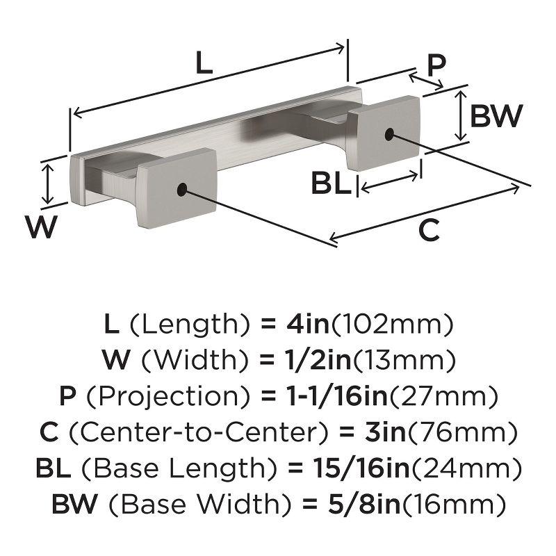 Triomphe 3" Center Handle Pull Multipack