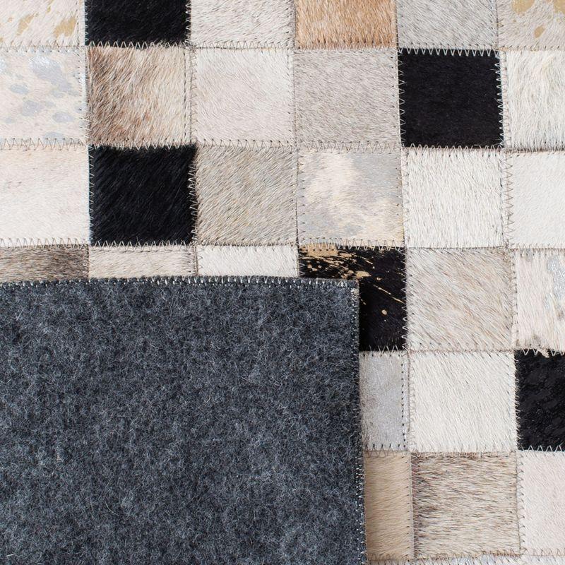 Studio Leather STL810 Hand Woven Runner Rug - Ivory/Black - 2'3"x7' - Safavieh.