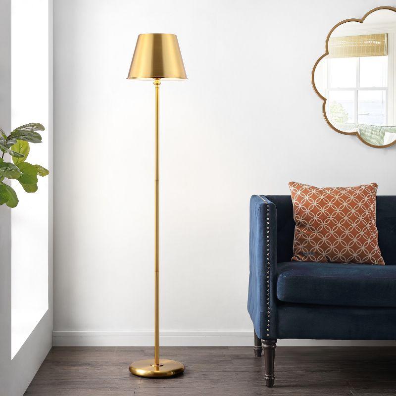 Asher 60" Floor Lamp - FLL4094 - Brass - Safavieh