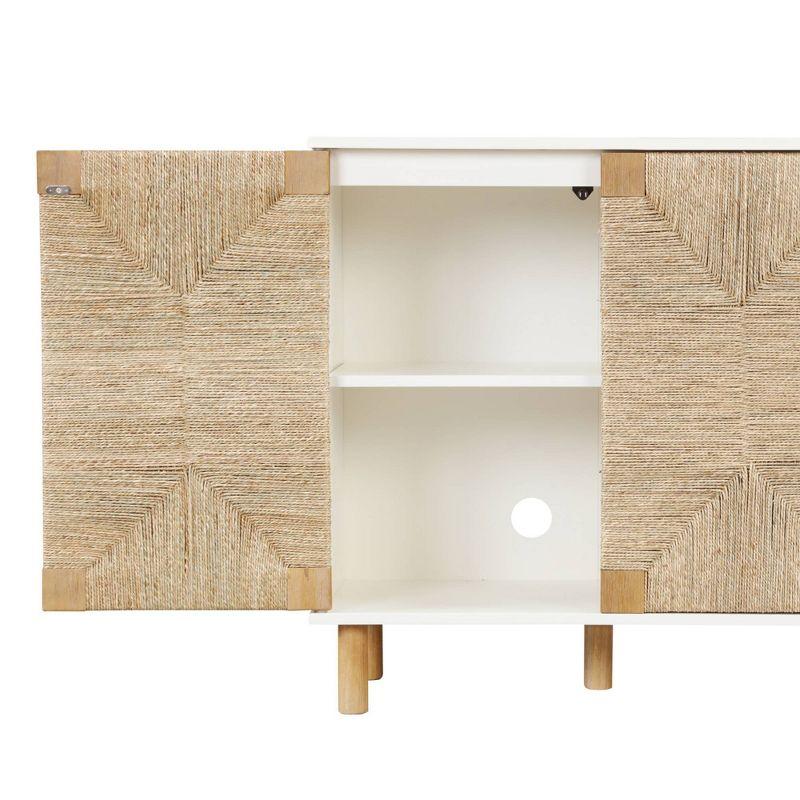Shellie 31" Wide Rubberwood Wood Sideboard Set or TV Stand