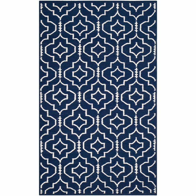 Dhurries DHU637 Hand Woven Area Rug  - Safavieh