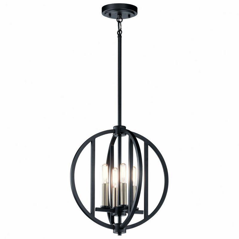 Kichler Lighting Samural 4 - Light Chandelier in  Black