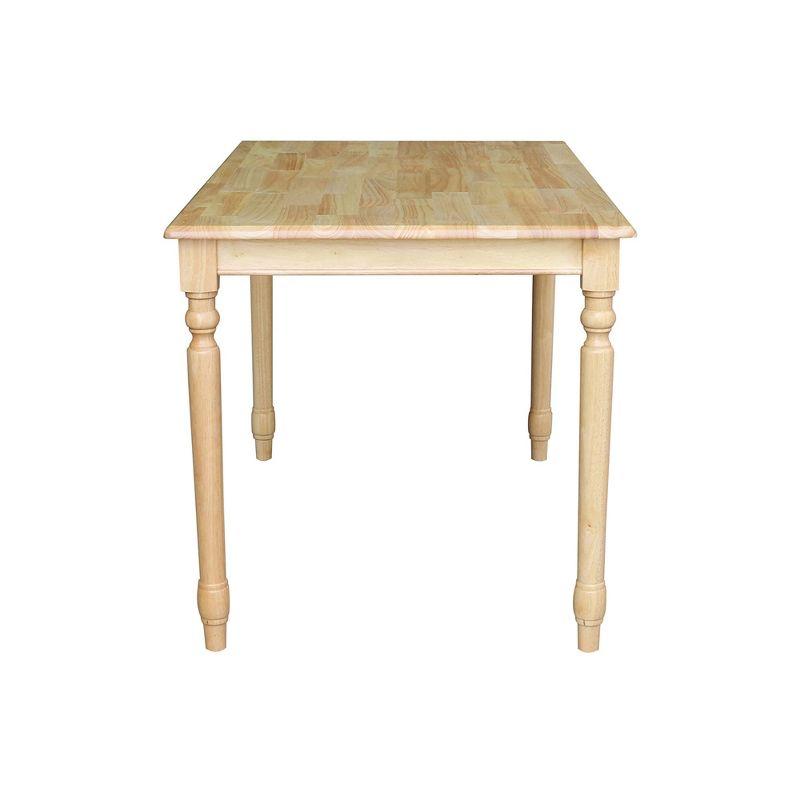 International Concepts 30" X 48"  Solid Wood Top Table