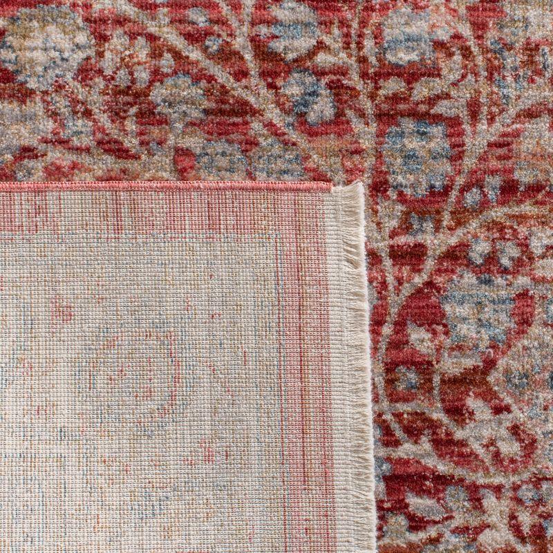 Kenitra KRA672 Power Loomed Area Rug - Red/Blue - 8'x10' - Safavieh.
