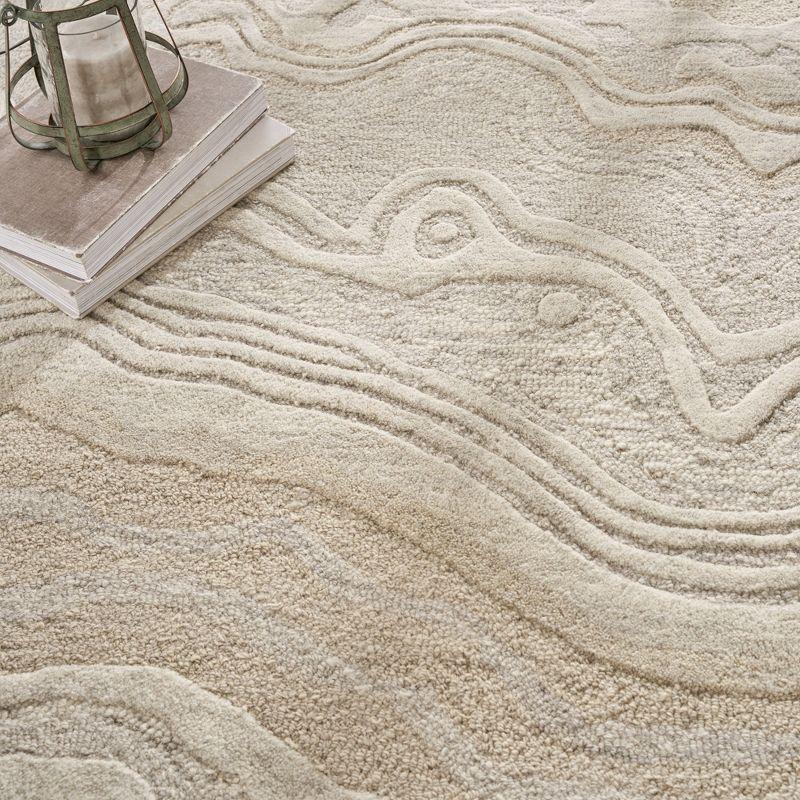 Nourison Graceful Wool Modern Indoor Rug