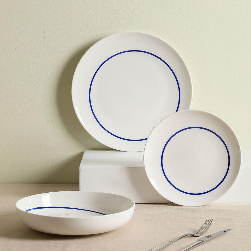 Stone Lain Luna 12-Piece Dinnerware Set Porcelain