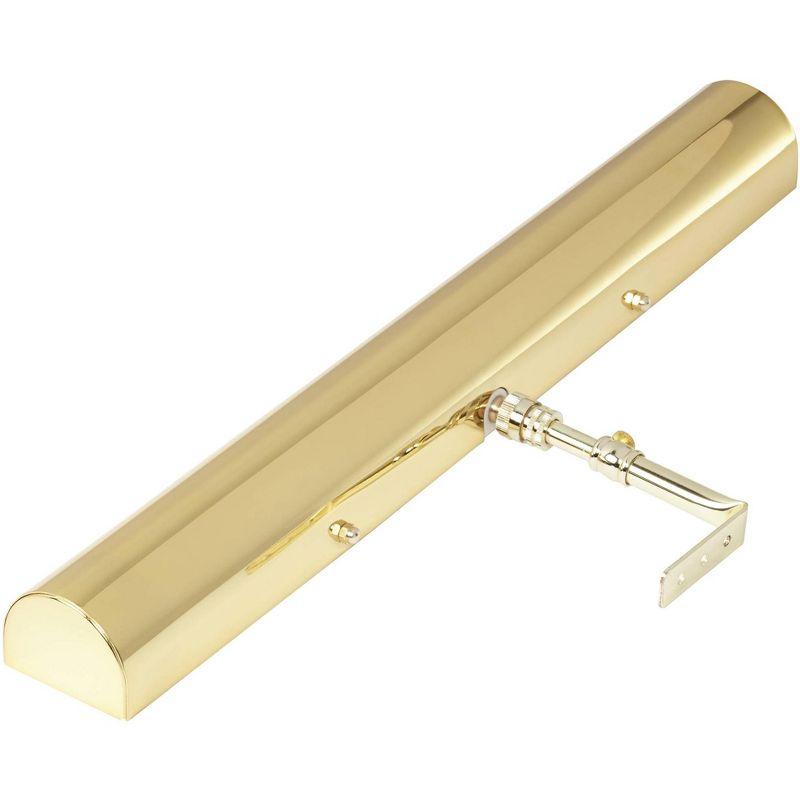 Concept Lighting Concept Polished Brass 18" Wide Battery LED Picture Light