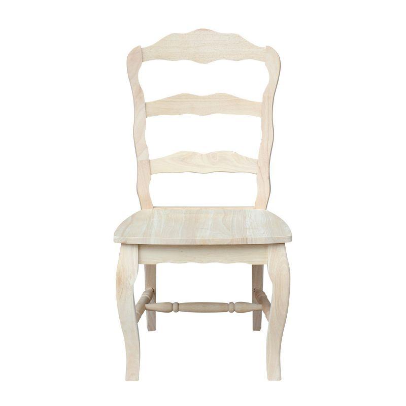Ophelia & Co. Iademarco 18'' H Solid Wood Side Chair (Set of 2)